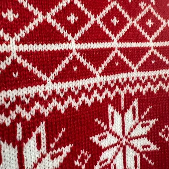 NWOT Blizzard Bay women’s Metallic Unicorn Christmas Sweater.  Size Medium. - Picture 7 of 8